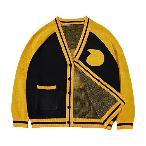 VEECOOCOS Soul Eater Cosplay Kostüm Soul Evans Cardigan Sweater Erwachsene Strickjacke Mantel-S/M VEECOOCOS Soul Eater Cosplay Kostüm Soul Evans Cardigan Sweater Erwachsene Strickjacke Mantel-S/M von VEECOOCOS