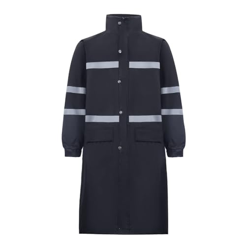 VEECOOCOS Wybie Lovat Cosplay Kostüm Herren Schwarz Regenmantel Rollkragen Jacke, Schwarz, XXL von VEECOOCOS