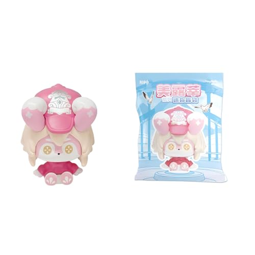 VEGAWIWI Anime Blind Bag, Cute Genshin Melusine Series Blind Bag Figure for Desktop Ornament, Collectable PVC Figure for Genshin Fans (1PC) von VEGAWIWI
