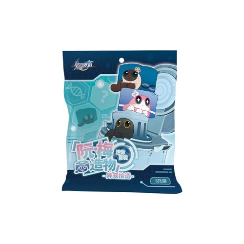VEGAWIWI Anime Blindtasche, 2,1 cm, niedliche offizielle Ruan Mei Creation Serie, Blindtasche für HSR-Fans, PVC-Figur zum Sammeln, Geburtstagsgeschenke (1 Stück) von VEGAWIWI