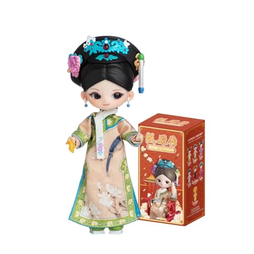 VEGAWIWI BJD Blindbox, 15 cm, niedliche 1/12 Zhen Huan-Serie, Kugelgelenk-Puppe für Frauen, Fan-Favoriten-Blindbox, Sammel-Actionfigur für Geburtstagsgeschenke (1 Stück) von VEGAWIWI