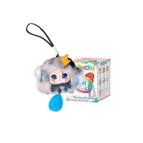 VEGAWIWI Plüsch Blinde Kiste, 10cm Niedliche Kimmon Small World Serie Weiches Plüschtier Schlüsselanhänger für Rucksack, Sammelbare Plüschtiere für Geburtstagsgeschenke (Small World Serie) von VEGAWIWI
