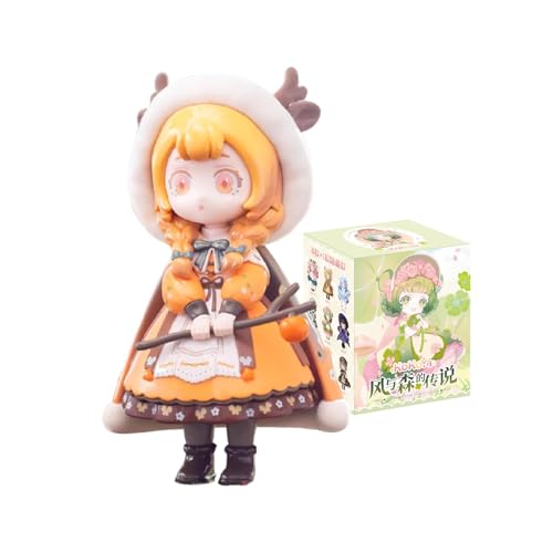 VGEAWIWI BJD Blind Box, 13 cm, niedliche Kokoya-Legenden von Wind und Wald, Kugelgelenk, Blindbox-Puppe, Sammel-Actionfigur für Geburtstagsgeschenke (1 Stück) von VEGAWIWI