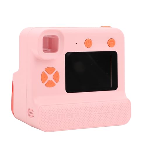 VELATEMOR Kinderkamera, DV - Rotatierbarer Objektiv 2,0 Zoll HD -Farbdisplay Kids Camera für Innenräume (PINK) von VELATEMOR