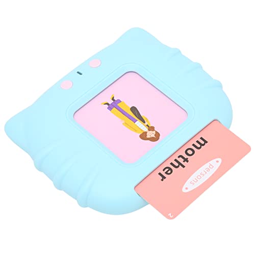 VELATEMOR Kleinkind -Flash -Karten Lernen Spielzeug, Vorschule FlashCard Toys 112 FlashCard Safe Interessant für Kleinkinder 2 Bis 4 Jahre (Blue) von VELATEMOR