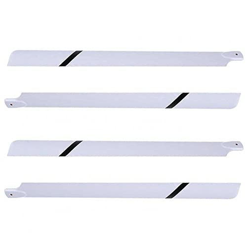 VENEKA 4 x Fiberglas 550 mm Hauptblätter für RC 550 Hubschrauber von VENEKA