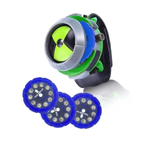 VEOOJRFEY Ben 10 Watch Omnitrix Toys Ben Watch-Stil Projektion der Uhren des Projektors für Kinder Action Figuren Modell für Jungen Mädchen Geburtstag von VEOOJRFEY