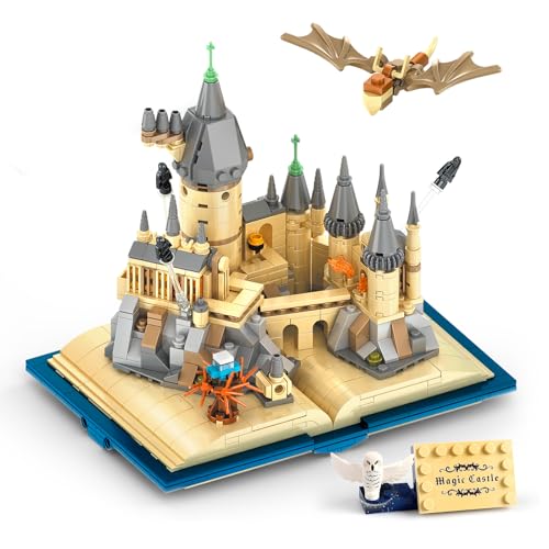 VEPOWER Magisches Schloss Bauspielzeug, 749 Bausteine Buch-Design, Modell zum Sammeln & Ausstellen, Kreatives Geschenk für Kinder ab 6 Jahren & Erwachsene VEPOWER Magisches Schloss Bauspielzeug, 749 Bausteine Buch-Design, Modell zum Sammeln & Ausstellen, Kreatives Geschenk für Kinder ab 6 Jahren & Erwachsene von VEPOWER