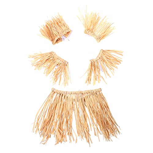 VERDANVERSE 1 Satz Grasrock -requisiten Hawaii-kostüme Lustige Partykostüme Süße Kostüme Im Hawaii-stil Performance-kleid Quastenrock Hawaiianisches Hula-kostüm Hula-kleid Bast Khaki VERDANVERSE 1 Satz Grasrock -requisiten Hawaii-kostüme Lustige Partykostüme Süße Kostüme Im Hawaii-stil Performance-kleid Quastenrock Hawaiianisches Hula-kostüm Hula-kleid Bast Khaki von VERDANVERSE