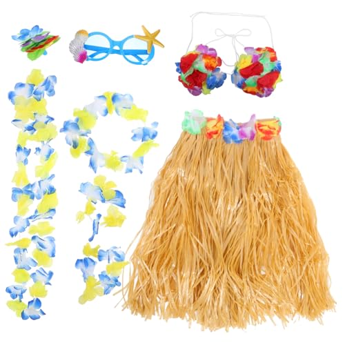 VERDANVERSE 1 Satz Hawaiianische Partydekoration Teiliges Set mit Blumenkranz Sonnenbrille und Haarclip für Sommer Strand und Luau Partys Leicht und Langlebig Sorgt für Tropisches Flair VERDANVERSE 1 Satz Hawaiianische Partydekoration Teiliges Set mit Blumenkranz Sonnenbrille und Haarclip für Sommer Strand und Luau Partys Leicht und Langlebig Sorgt für Tropisches Flair von VERDANVERSE