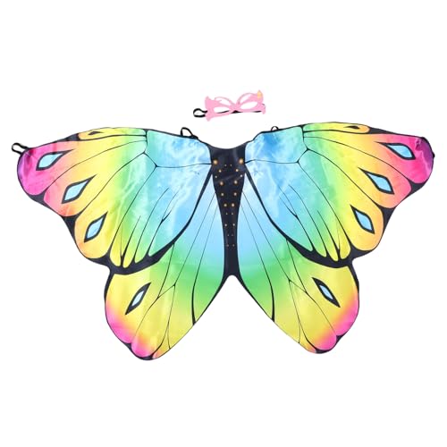 VERDANVERSE 1 Set Kinderflügelumhang Schmetterling Engelsflügel Feenflügel Frauen Favor Kostüm Feenflügel Erwachsene Feenflügel Für Mädchen Dekorative Teenx Party Bühnenauftritt Chic VERDANVERSE 1 Set Kinderflügelumhang Schmetterling Engelsflügel Feenflügel Frauen Favor Kostüm Feenflügel Erwachsene Feenflügel Für Mädchen Dekorative Teenx Party Bühnenauftritt Chic von VERDANVERSE