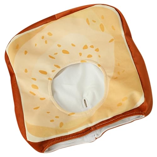 VERDANVERSE 1 Stück Toastbrot Partyhut Verstellbare Kopfbedeckung für Kreative Feiern Halloween und Besondere Anlässe Langlebig und Gemütlich VERDANVERSE 1 Stück Toastbrot Partyhut Verstellbare Kopfbedeckung für Kreative Feiern Halloween und Besondere Anlässe Langlebig und Gemütlich von VERDANVERSE
