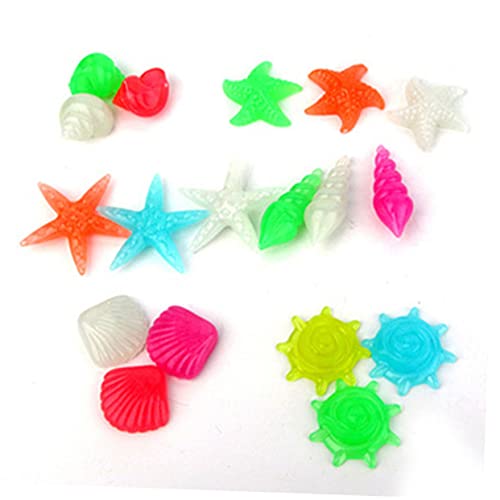 VERDANVERSE 100 Stück DIY-Verzierung Home Decor wohnungsdeko Tedious Fish Tank Fish Tank Accessories Home Dekoration glühen Ornamente Plus Landschaftsbau Panzer leuchtendes für Aquarien von VERDANVERSE