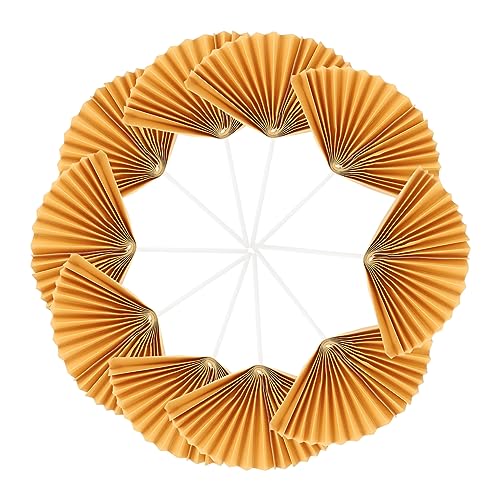 VERDANVERSE 16 Stück Teiliges Papierfächer Kuchenstecker Tortendeko für Geburtstagsfeiern und Hochzeiten Kreative und Festliche Kuchenaufsätze für Cupcakes und Torten VERDANVERSE 16 Stück Teiliges Papierfächer Kuchenstecker Tortendeko für Geburtstagsfeiern und Hochzeiten Kreative und Festliche Kuchenaufsätze für Cupcakes und Torten von VERDANVERSE