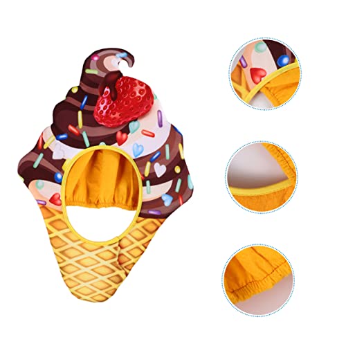 VERDANVERSE 1Stück Eiscreme Hut Cosplay Kopfbedeckung für Party Süße Lustige Kopfbedeckung Wiederverwendbar Langlebig für Feierlichkeiten VERDANVERSE 1Stück Eiscreme Hut Cosplay Kopfbedeckung für Party Süße Lustige Kopfbedeckung Wiederverwendbar Langlebig für Feierlichkeiten von VERDANVERSE