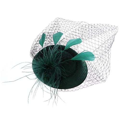 VERDANVERSE 1Stück Vintage Pillbox Hut Haarreif mit Schleier für Damen Jahre Kopfbedeckung für Tee Partys Hochzeiten Cocktail Events Stilvolles Haarschmuck Accessoire VERDANVERSE 1Stück Vintage Pillbox Hut Haarreif mit Schleier für Damen Jahre Kopfbedeckung für Tee Partys Hochzeiten Cocktail Events Stilvolles Haarschmuck Accessoire von VERDANVERSE