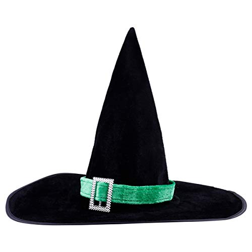 VERDANVERSE 1stück Hexenhut Für Erwachsene Halloween Kostüm Zubehör Cosplay Für Partys Und Maskeraden Schwarze Hut Mit Zufälligem Satinband Für Halloween-dekoration VERDANVERSE 1stück Hexenhut Für Erwachsene Halloween Kostüm Zubehör Cosplay Für Partys Und Maskeraden Schwarze Hut Mit Zufälligem Satinband Für Halloween-dekoration von VERDANVERSE