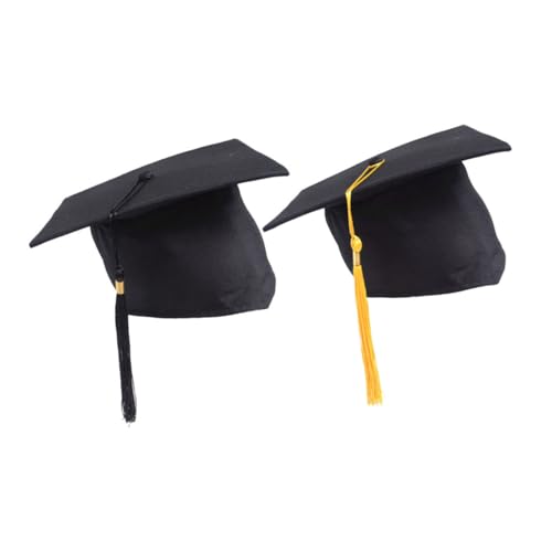 VERDANVERSE 2 Stück Abiturmütze Abschlusskappe Abschlusshut Abschluss Zubehör Abschlusshüte Kappe Graduierung Hut Für Abschlussmütze Abschluss Hut Topper Polyester VERDANVERSE 2 Stück Abiturmütze Abschlusskappe Abschlusshut Abschluss Zubehör Abschlusshüte Kappe Graduierung Hut Für Abschlussmütze Abschluss Hut Topper Polyester von VERDANVERSE