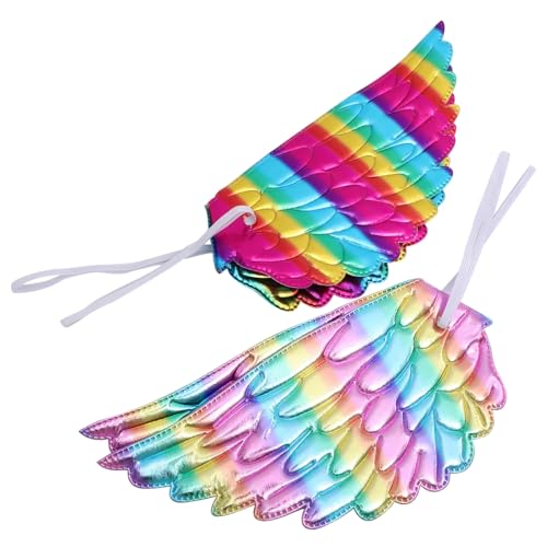 VERDANVERSE 2 Stück Cosplay Einhorn Flügel Teiliges Bunte Leichte Engelsschwingen Strapazierfähige Kostümrequisiten für Party und Halloween Bequeme Tragbare Fotorequisite VERDANVERSE 2 Stück Cosplay Einhorn Flügel Teiliges Bunte Leichte Engelsschwingen Strapazierfähige Kostümrequisiten für Party und Halloween Bequeme Tragbare Fotorequisite von VERDANVERSE