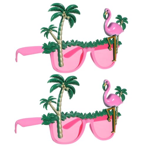 VERDANVERSE 2 Stück Flamingo Partybrillen mit Kokosbaum Design Leichte Stabile Brillen für Strand und Hawaii Mottopartys Lustige Foto Requisiten für Karneval und Feierlichkeiten VERDANVERSE 2 Stück Flamingo Partybrillen mit Kokosbaum Design Leichte Stabile Brillen für Strand und Hawaii Mottopartys Lustige Foto Requisiten für Karneval und Feierlichkeiten von VERDANVERSE