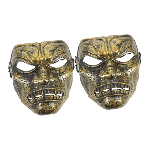 VERDANVERSE 2 Stück Griechische Maskerade Maske Römische Vintage Kostümmaske für Halloween Maskenball Karneval Cosplay Party Erwachsene von VERDANVERSE