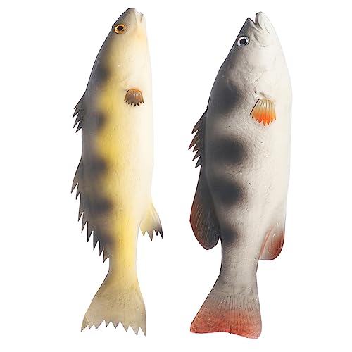 VERDANVERSE 2 Stück Simulation Fischmodell Künstliches Fischmodell realistisches Simulationsfischmodell Simulation Fischverzierung gefälschter Fisch Simulation Tiermodell künstlicher Fisch Pu VERDANVERSE 2 Stück Simulation Fischmodell Künstliches Fischmodell realistisches Simulationsfischmodell Simulation Fischverzierung gefälschter Fisch Simulation Tiermodell künstlicher Fisch Pu von VERDANVERSE