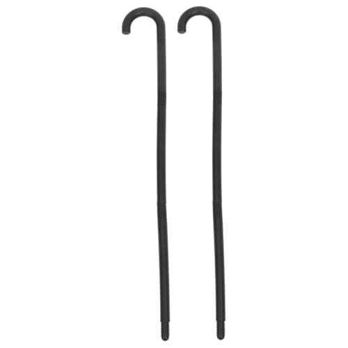 VERDANVERSE 2 Stück Teiliges Cosplay Gehstock Krücken Bühnenrequisiten für Party Performance Halloween Kostüm Zubehör Leichte Tragbare Verkleidungsspielzeuge von VERDANVERSE