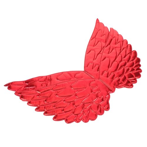 VERDANVERSE 2 Stück Teiliges Schmetterlingsflügel in Rot Leichte Bunte Flügel für Mädchen für Geburtstag Halloween Tanz Bühne und Kostümfeier VERDANVERSE 2 Stück Teiliges Schmetterlingsflügel in Rot Leichte Bunte Flügel für Mädchen für Geburtstag Halloween Tanz Bühne und Kostümfeier von VERDANVERSE
