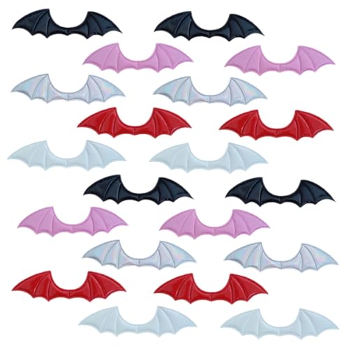 VERDANVERSE 20 Stück DIY Fledermausflügel aus Stoff Halloween Bastelmaterial für Kleidung Schuhe Taschen Dekoration Stabile Verarbeitung Vielseitig für Kostüm und Accessoires VERDANVERSE 20 Stück DIY Fledermausflügel aus Stoff Halloween Bastelmaterial für Kleidung Schuhe Taschen Dekoration Stabile Verarbeitung Vielseitig für Kostüm und Accessoires von VERDANVERSE