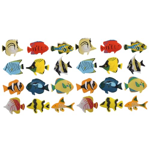 VERDANVERSE 24 Stück Tropisches Fisch Modell Fischaquariumzubehör Fisch Dekoration Aquarienverzierung dekorative Aquarienfische lebendige Tropische Fischskulptur Fischtankverzierung PVC VERDANVERSE 24 Stück Tropisches Fisch Modell Fischaquariumzubehör Fisch Dekoration Aquarienverzierung dekorative Aquarienfische lebendige Tropische Fischskulptur Fischtankverzierung PVC von VERDANVERSE