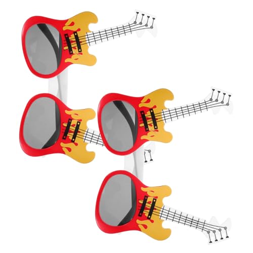 VERDANVERSE 2Paare Gitarrenförmige Sonnenbrillen für Partys Kreative Party Requisite im Stylischen Design für Musikfestivals Maskerade Events Festliche Dekorationen VERDANVERSE 2Paare Gitarrenförmige Sonnenbrillen für Partys Kreative Party Requisite im Stylischen Design für Musikfestivals Maskerade Events Festliche Dekorationen von VERDANVERSE