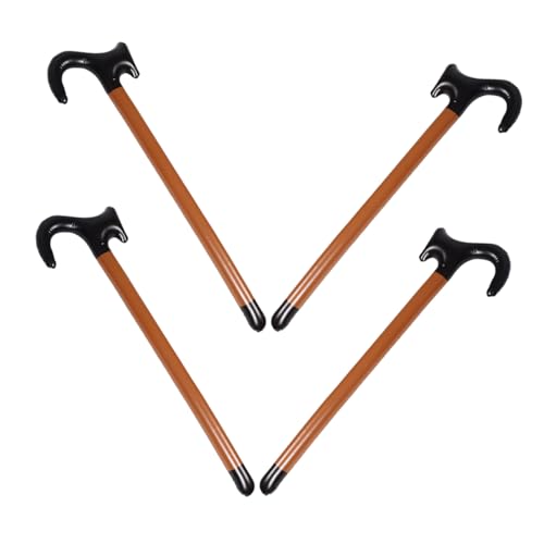 VERDANVERSE 4 Stück Aufblasbare Gehhilfen Requisiten für Teiliges für Halloween und Partys Vielseitige Dekorationen Klassische Designs für Kostüme und Spaß für Altersgruppen von VERDANVERSE
