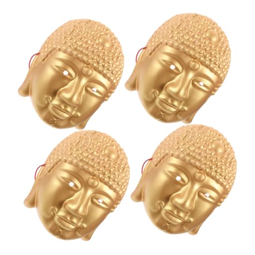 VERDANVERSE 4 Stück Buddha Statue Maske Buddha Gesichtsmaske Maskenball Maske Für Männer Für Themenveranstaltungen Foto Requisiten Halloween VERDANVERSE 4 Stück Buddha Statue Maske Buddha Gesichtsmaske Maskenball Maske Für Männer Für Themenveranstaltungen Foto Requisiten Halloween von VERDANVERSE