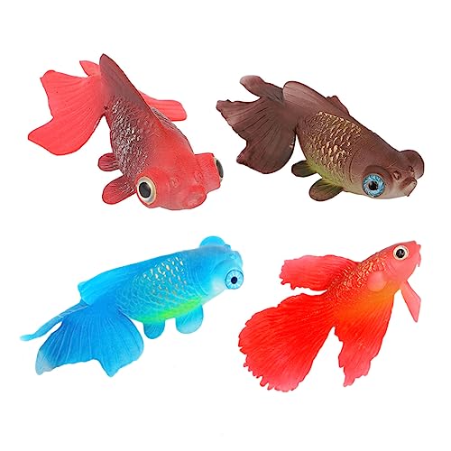 VERDANVERSE 4 Stück Leuchtende Künstliche Fische für Aquarien Dekorative Silikon Fisch Modelle zur Aquarium Gestaltung für Nachtbeleuchtung und Aquarien Dekoration VERDANVERSE 4 Stück Leuchtende Künstliche Fische für Aquarien Dekorative Silikon Fisch Modelle zur Aquarium Gestaltung für Nachtbeleuchtung und Aquarien Dekoration von VERDANVERSE