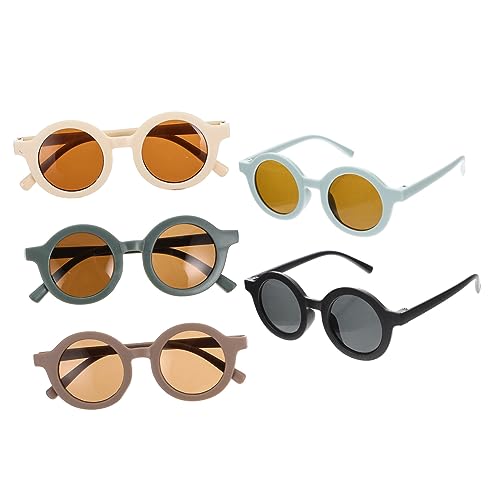 VERDANVERSE 5Paare Sonnenbrille Rundrahmen Brillen für Jungen Leichte Langlebige Dekorationsbrillen für Partys Geburtstage Festivals VERDANVERSE 5Paare Sonnenbrille Rundrahmen Brillen für Jungen Leichte Langlebige Dekorationsbrillen für Partys Geburtstage Festivals von VERDANVERSE