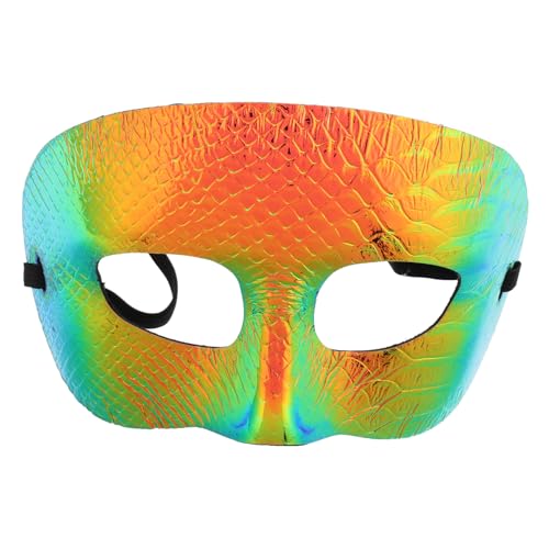 VERDANVERSE Abschluss ball Party Maske Halloween Maske für Maskeradeparty für Frauen Masken für Partys Karnevalsmaske Damen Maskenkostüm Maskerademaske für Männer Plastik Golden von VERDANVERSE