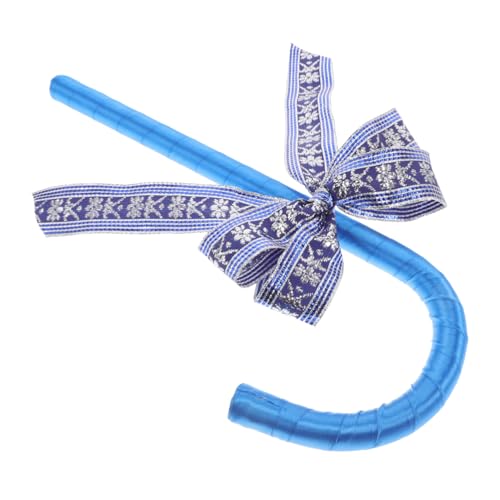VERDANVERSE Blaue Crutch Rollespiel Gehstock mit Schleife für Weihnachten Valentinstag Party Dekoration und Kostüm Zubehör VERDANVERSE Blaue Crutch Rollespiel Gehstock mit Schleife für Weihnachten Valentinstag Party Dekoration und Kostüm Zubehör von VERDANVERSE