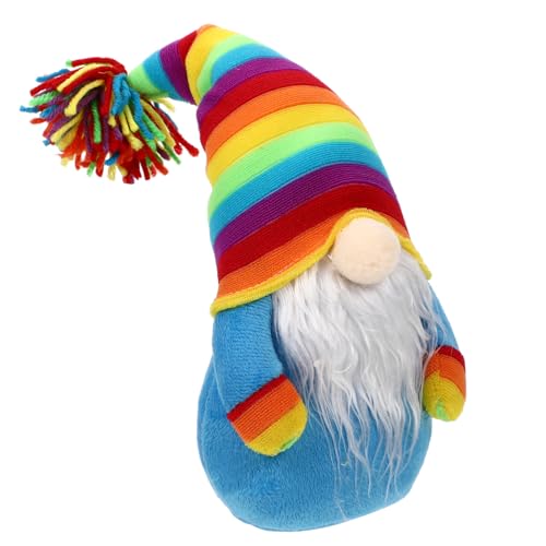 VERDANVERSE Bunte GNOME Puppe Faceless Doll aus Hochwertigem für Stimmungsvolle Wohnkultur für Feiertage für Freunde und Familie von VERDANVERSE