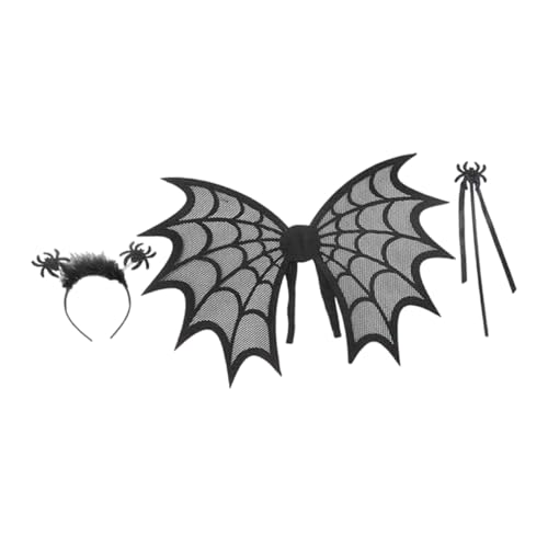 VERDANVERSE Cosplay Flügel Kostümset für Halloween Zubehör mit Haarreifen und Tragbarem Stock für Kostümpartys Rollenspiele und Schulaufführungen VERDANVERSE Cosplay Flügel Kostümset für Halloween Zubehör mit Haarreifen und Tragbarem Stock für Kostümpartys Rollenspiele und Schulaufführungen von VERDANVERSE