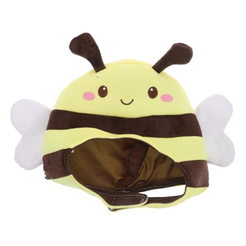 VERDANVERSE Cosplay Mütze Bienenkostüm für Erwachsene Lustiger Plüschhut für Karneval Maskerade Aufführungen Cartoon Design für Fotos Partys VERDANVERSE Cosplay Mütze Bienenkostüm für Erwachsene Lustiger Plüschhut für Karneval Maskerade Aufführungen Cartoon Design für Fotos Partys von VERDANVERSE
