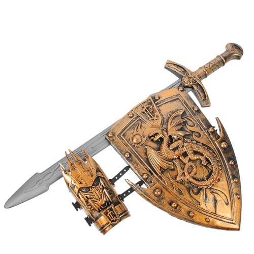 VERDANVERSE Cosplay Teilig Rüstung mit Schild und Sicher und Bequem für Rollenspiele und Kostümspiele Jungen Zubehör Attraktives Design für Fasching und Halloween VERDANVERSE Cosplay Teilig Rüstung mit Schild und Sicher und Bequem für Rollenspiele und Kostümspiele Jungen Zubehör Attraktives Design für Fasching und Halloween von VERDANVERSE