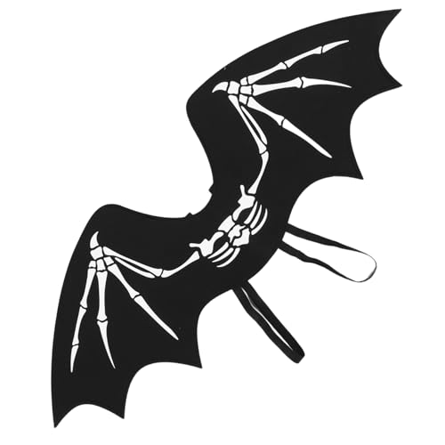 VERDANVERSE Dämonische Fledermausflügel Erwachsene Halloween Kostüm Cosplay Flügel Requisiten Schwarz Leicht Verstellbar Für Theater Party Bühnenauftritte VERDANVERSE Dämonische Fledermausflügel Erwachsene Halloween Kostüm Cosplay Flügel Requisiten Schwarz Leicht Verstellbar Für Theater Party Bühnenauftritte von VERDANVERSE