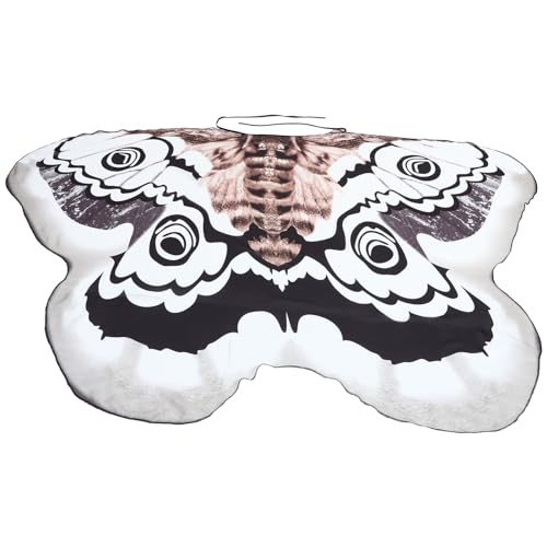 VERDANVERSE Dekoratives Tanzset Mit Wirbelndem Schmetterlingsschal Halloween Kostüm Mädchen Erwachsene Kap Mantel Party Flügel Led Festival-schmetterlings-umhang Cosplay-zubehör Polyester VERDANVERSE Dekoratives Tanzset Mit Wirbelndem Schmetterlingsschal Halloween Kostüm Mädchen Erwachsene Kap Mantel Party Flügel Led Festival-schmetterlings-umhang Cosplay-zubehör Polyester von VERDANVERSE