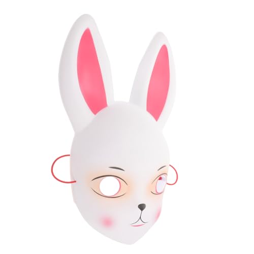 VERDANVERSE Easter Bunny Maske Cosplay Weiße Hasenohren Tiergesichtsmaske für Kostümfeste Karneval Party Bühnenauftritte und Fotos VERDANVERSE Easter Bunny Maske Cosplay Weiße Hasenohren Tiergesichtsmaske für Kostümfeste Karneval Party Bühnenauftritte und Fotos von VERDANVERSE