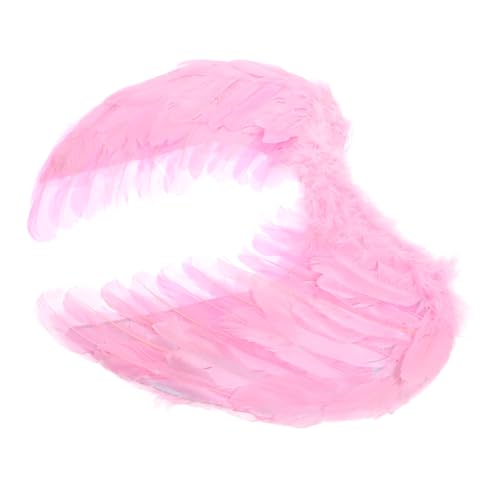 VERDANVERSE Engelsflügel für Feenflügel Kostüm costume Party Dekoration Flügel für Mädchen Fee Cosplay Flügel Bühnenflügel Party-Fee-Flügel Flügelverzierung Gänsefedern Rosa VERDANVERSE Engelsflügel für Feenflügel Kostüm costume Party Dekoration Flügel für Mädchen Fee Cosplay Flügel Bühnenflügel Party-Fee-Flügel Flügelverzierung Gänsefedern Rosa von VERDANVERSE