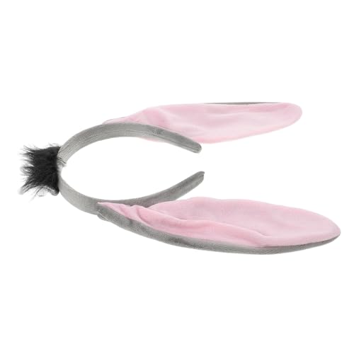 VERDANVERSE Eselohren Haarreif Realistisches Kostümzubehör für Halloween Cosplay Partys Festliche Anlässe Lustiges Accessoire für Erwachsene VERDANVERSE Eselohren Haarreif Realistisches Kostümzubehör für Halloween Cosplay Partys Festliche Anlässe Lustiges Accessoire für Erwachsene von VERDANVERSE
