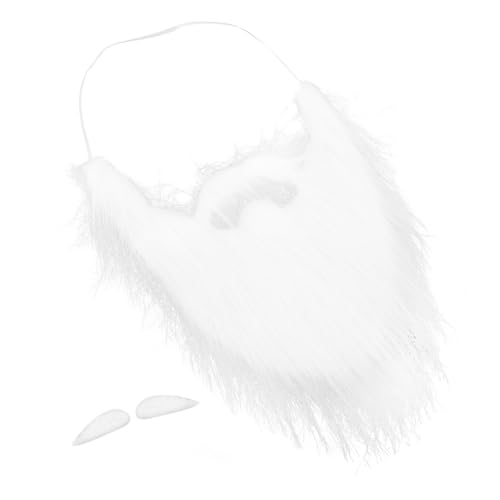 VERDANVERSE Fake Schnurrbart und Augenbrauen Langflorig Selbstklebend Gummiband Natürliche für Karneval Halloween Weihnachtsfeier Kostümparty und Cosplay Erwachsene von VERDANVERSE