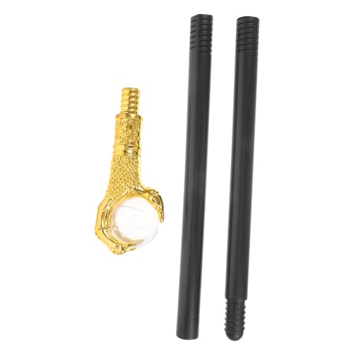 VERDANVERSE Gehstock Königszepter Halloween Walking Stick Requisit für Erwachsene Cosplay Party Bühnenauftritt Kronenzubehör VERDANVERSE Gehstock Königszepter Halloween Walking Stick Requisit für Erwachsene Cosplay Party Bühnenauftritt Kronenzubehör von VERDANVERSE