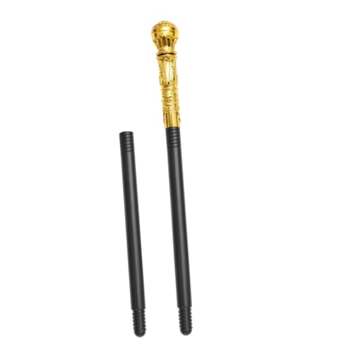 VERDANVERSE Goldener Runder Königszepter Halloween Zauberstab Kunststoffstab Robust Dekorativ für Karneval Cosplay Kostümaccessoire Erwachsene VERDANVERSE Goldener Runder Königszepter Halloween Zauberstab Kunststoffstab Robust Dekorativ für Karneval Cosplay Kostümaccessoire Erwachsene von VERDANVERSE
