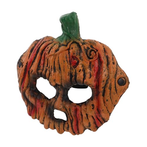 VERDANVERSE Grusel Kürbismaske für Erwachsene Realistische Halloween Cosplay Maske mit Atmungsaktivem Leichtem Material für Kostümpartys Festivals und Horror-events VERDANVERSE Grusel Kürbismaske für Erwachsene Realistische Halloween Cosplay Maske mit Atmungsaktivem Leichtem Material für Kostümpartys Festivals und Horror-events von VERDANVERSE